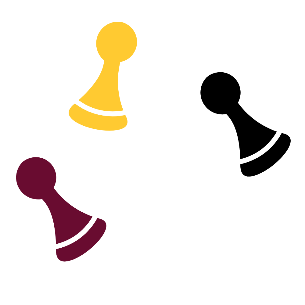 CMich Press Game Pieces
